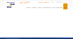 Desktop Screenshot of muenchenpflege.de