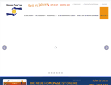 Tablet Screenshot of muenchenpflege.de